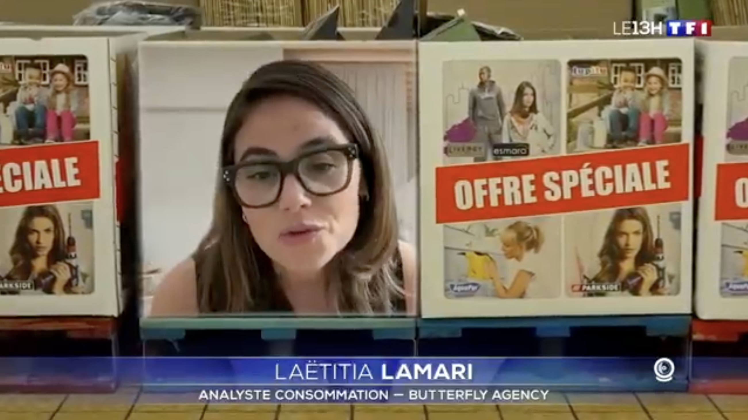 Intervention TV & vidéo de Laetitia Lamari
