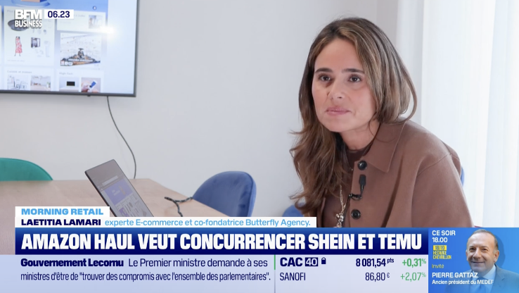 Intervention TV & vidéo de Laetitia Lamari