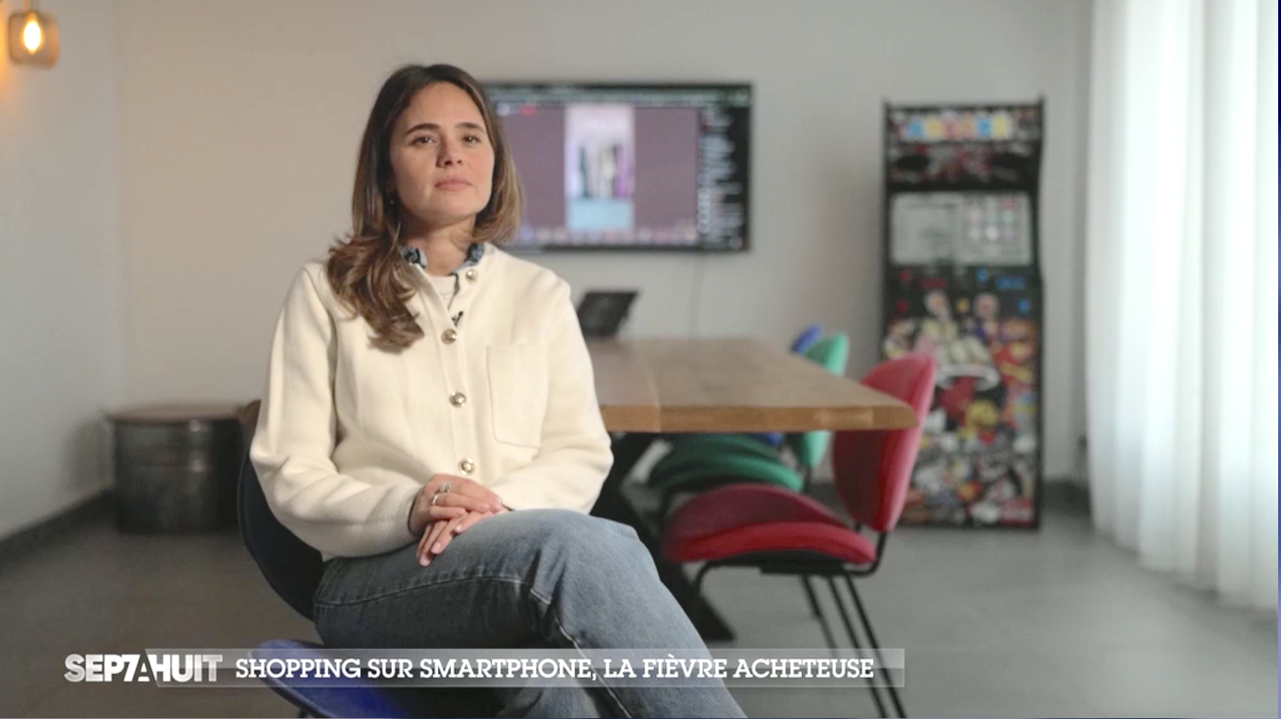 Intervention TV & vidéo de Laetitia Lamari
