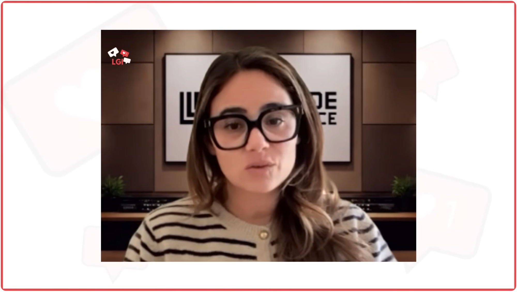 Intervention TV & vidéo de Laetitia Lamari